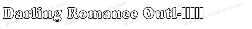 Darling Romance Outl字体转换